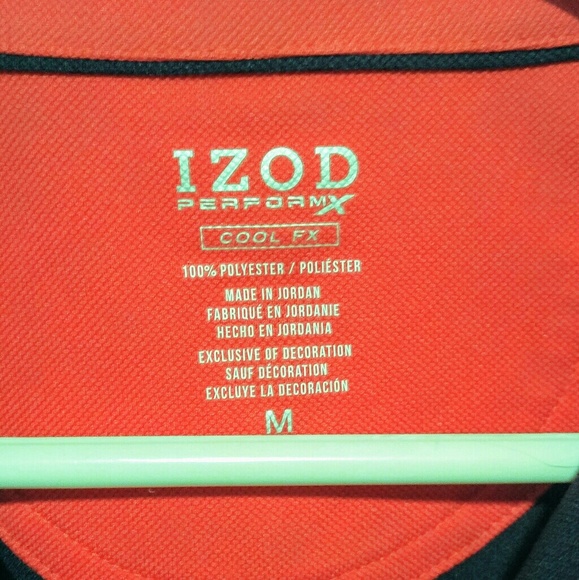 Mens Izod Performex Cool FX Golf Polo Shirt - Picture 2 of 7